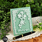 Simon Says Stamp Flowering Frame Wafer Dies 1286sdc You Are My Favorite Thinking of You Card | color-code:ALT01