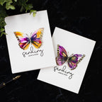 Tim Holtz Alcohol Ink 2oz Snow Cap Ranger tag76278 Easy Butterfly Cards | color-code:ALT01