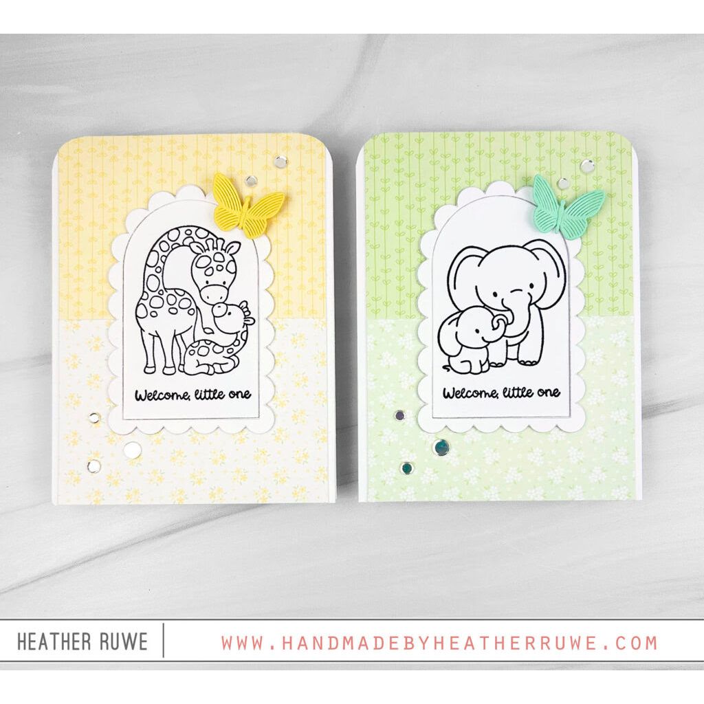 Simon Says Clear Stamps A Mother's Love 3396ssc In My Heart welcome little one | color-code:ALT04