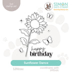 Simon Says Clear Stamps Sunflower Dance 1291ssc