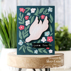 Simon Says Stamp 8 Sheets Cardstock Apricot sss340 In My Heart Love You Card
