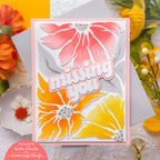 Simon Says Stamp 8 Sheets Cardstock Apricot sss340 In My Heart Missing You Card