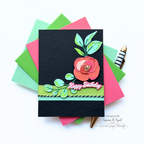 Simon Says Stamp Card Kit of the Month 2026 Subscription! August Start Date Susan R. Opel Bold Birthday Card