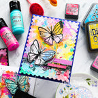 Simon Says Stamp Creative Overlays Transparencies 1008ssa Congrats Card Nina Trapani