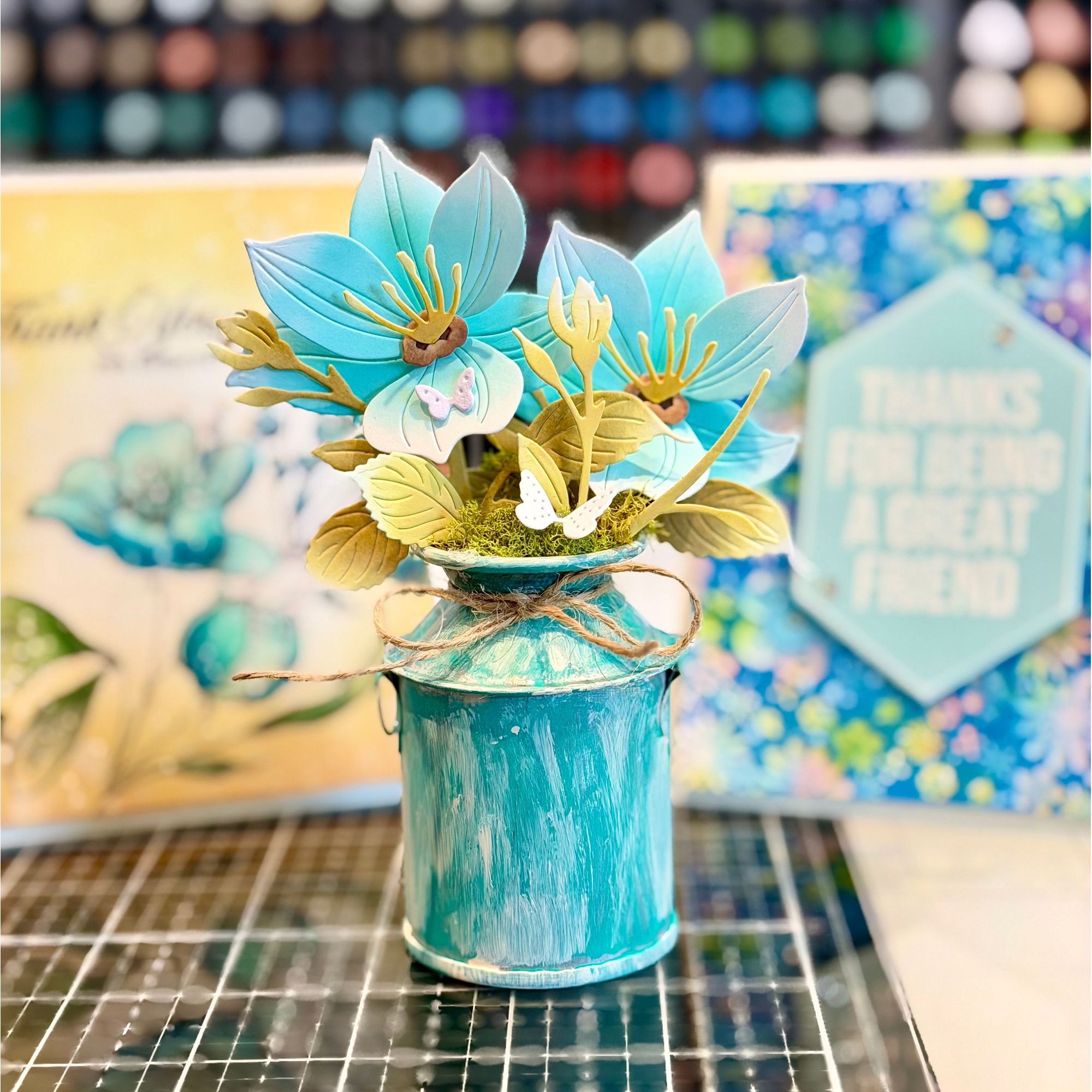 Simon Says Stamp Dewpierce Tiny Butterflies Wafer Dies s1163 Always There Floral Decor Joe Sysavath