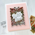 Simon Says Stamp Hand-tied Frame Wafer Dies 1741sd Cathy Zielske With Love Shaker Card | color-code:ALT02