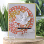 Simon Says Stamp Luna Flower Wafer Dies s1136 Always There  Love Card Shari Carroll