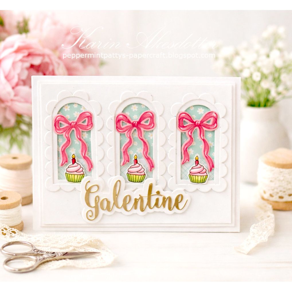 Simon Says Stamp Scalloped Arches Frames Wafer Dies 1540sd In My Heart Galentine Card | color-code:ALT06