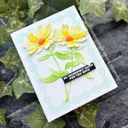 Simon Says Stamp Sunrise Stem Wafer Die s852 Out Of This World Wedding Card Jennifer Kotas