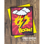 Simon Says Stamps Dies and Stencils Boom set1278bm Shine On Candice Crawford Lightning Bolt Card