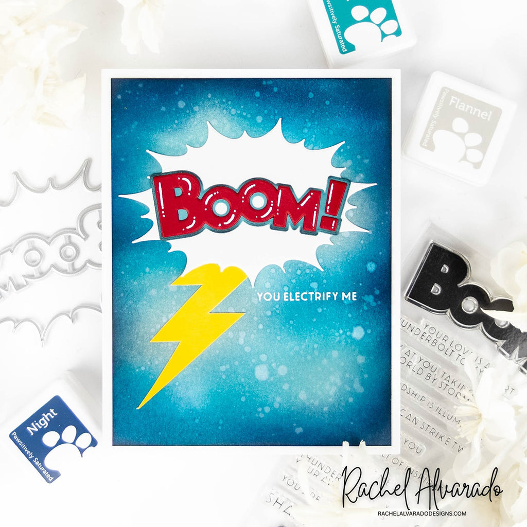 Simon Says Stamps and Dies Boom set1277bm Shine On Rachel Alvarado
Electrify Card | color-code:ALT02