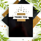 Simon Says Stamps and Dies Criss-cross Pop Art Bundle set1284cc Sophisticated  Neutral Thank You Card Bobbi Lemanski