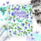 Simon Says Stamps and Dies With Thanks set968wt You Are My Favorite Floral Thank You Card  Suzy Plantamura | color-code:ALT05