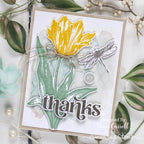 Simon Says Stamps and Dies With Thanks set968wt You Are My Favorite Floral Thanks Card Shari Carroll | color-code:ALT04