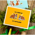 Simon Says Stamp Simon's Pawty Wafer Dies 1342sdc Birthday Card