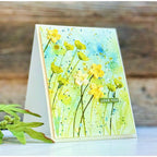 Simon Says Stamp Simple Flowers Wafer Dies s883 Splendor Love You Card