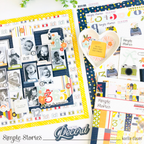 Simple Stories For The Record Sentiments Bits And Pieces 23522 Newborn Baby Layout