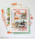 Simple Stories Open Road Bits And Pieces 27119 Road Trip Layout