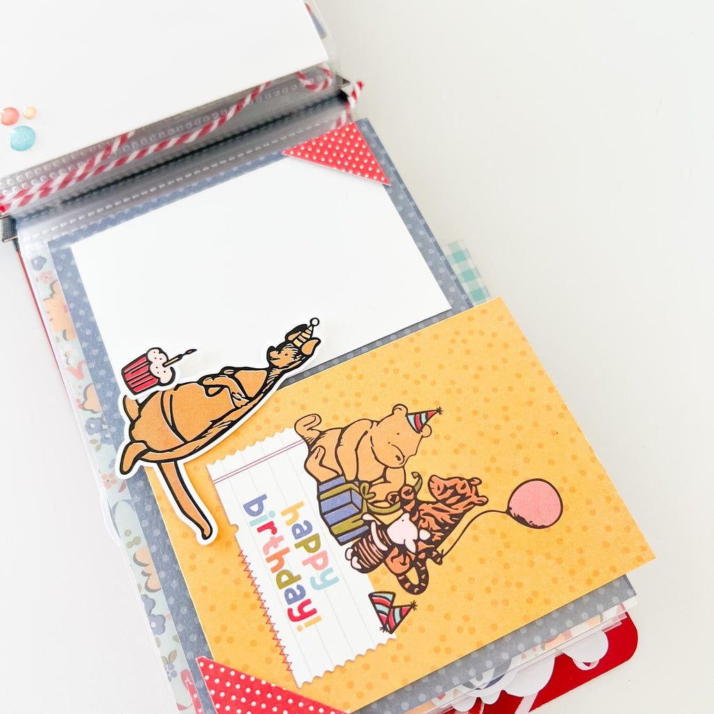 Simple Stories Say Cheese Classic Pooh Birthday Big Bits And Pieces 24809 Celebration Flipbook