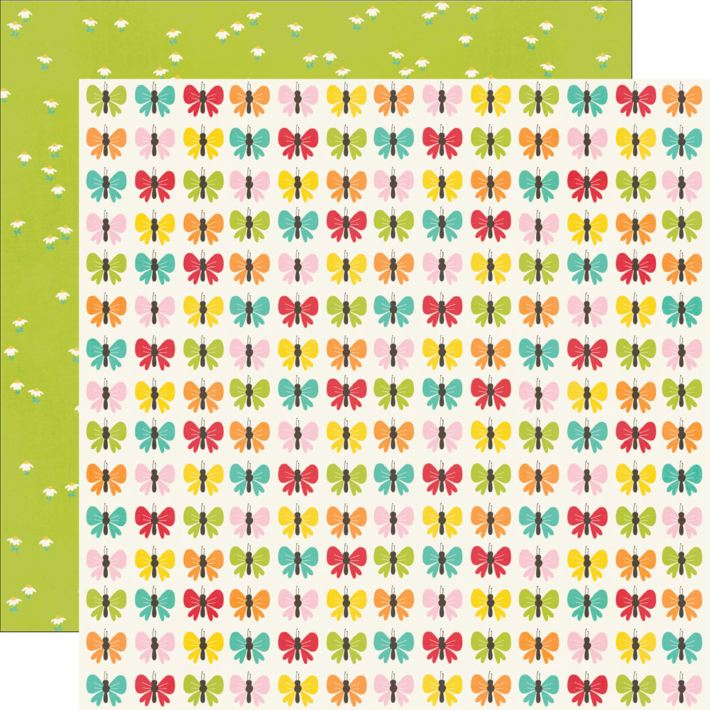 Simple Stories Sweet Summertime 12 x 12 Collector's Essential Kit 26801 Sunkissed Smiles