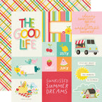 Simple Stories Sweet Summertime 12 x 12 Collector's Essential Kit 26801 The Good Life