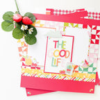 Simple Stories Sweet Summertime 12 x 12 Collector's Essential Kit 26801 The Good Life Layout