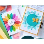 Sizzix Bright Butterflies Stamp and Die Bundle hello