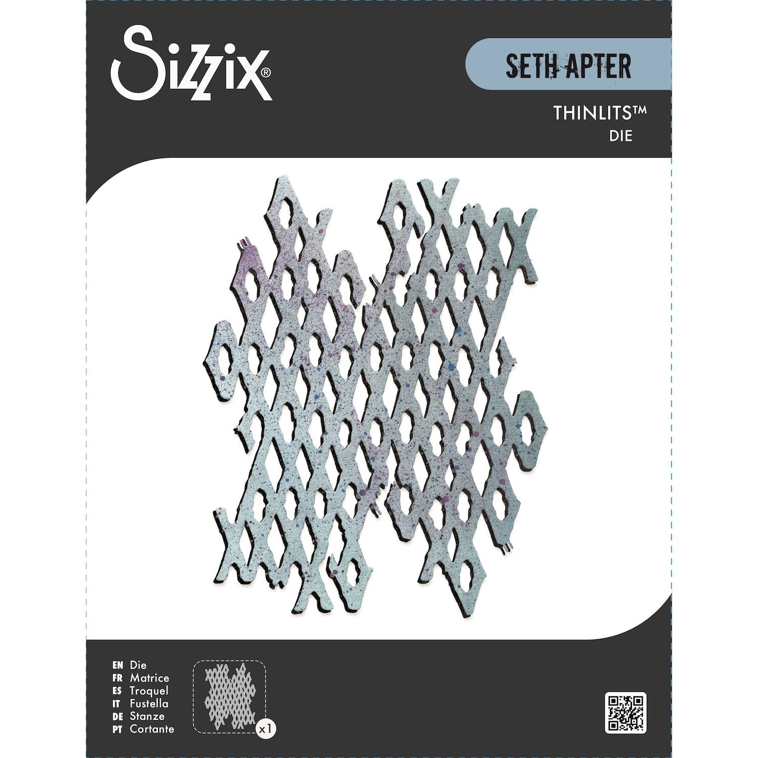 Sizzix Diamond District Thinlits Die 667024
