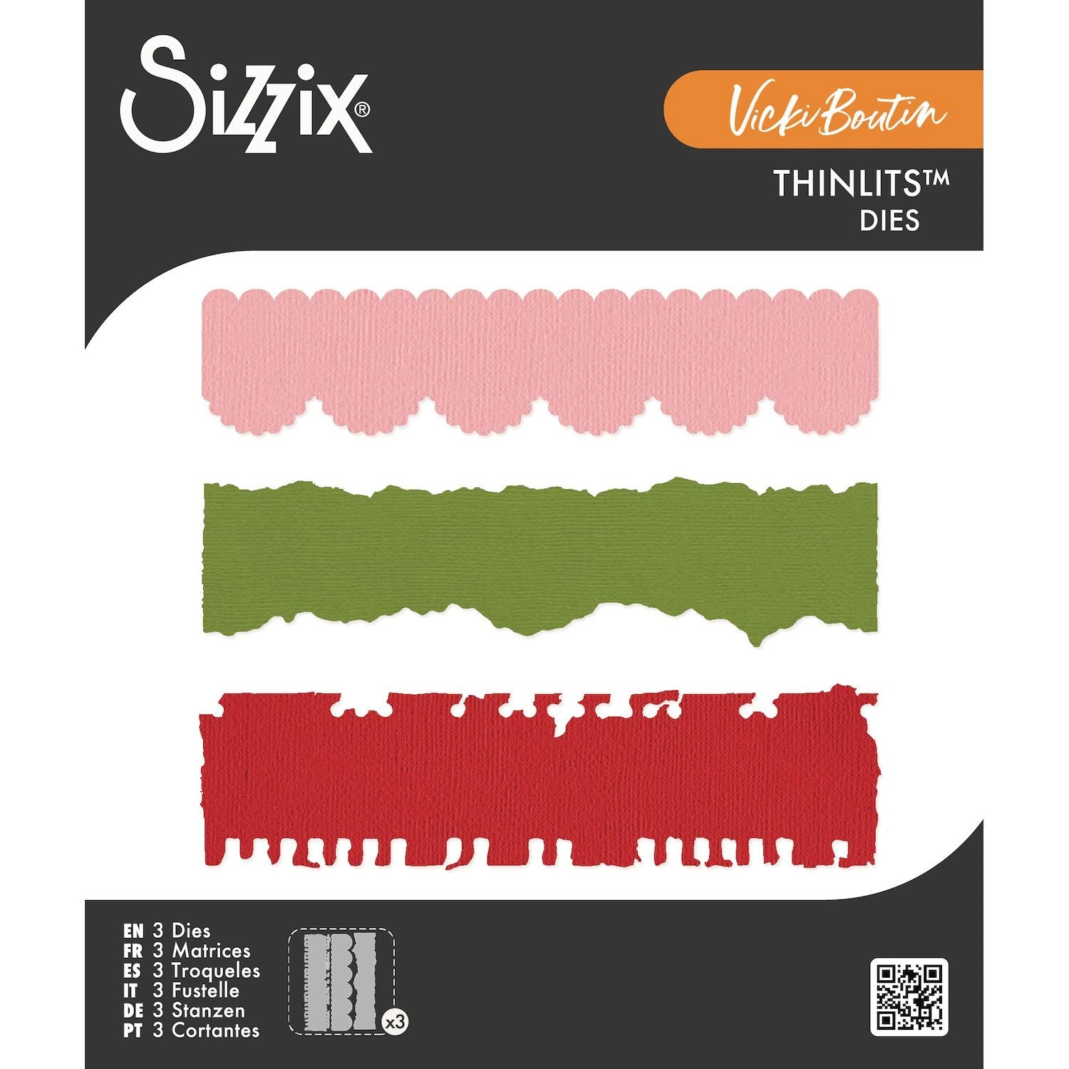 Sizzix Double Edgers Thinlits Dies 667072