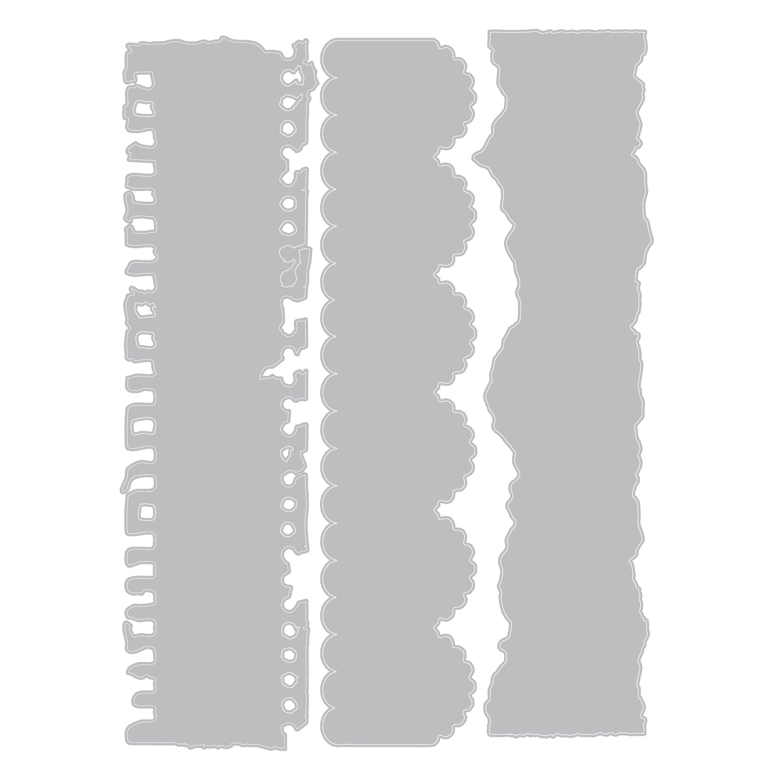 Sizzix Double Edgers Thinlits Dies 667072 pieces