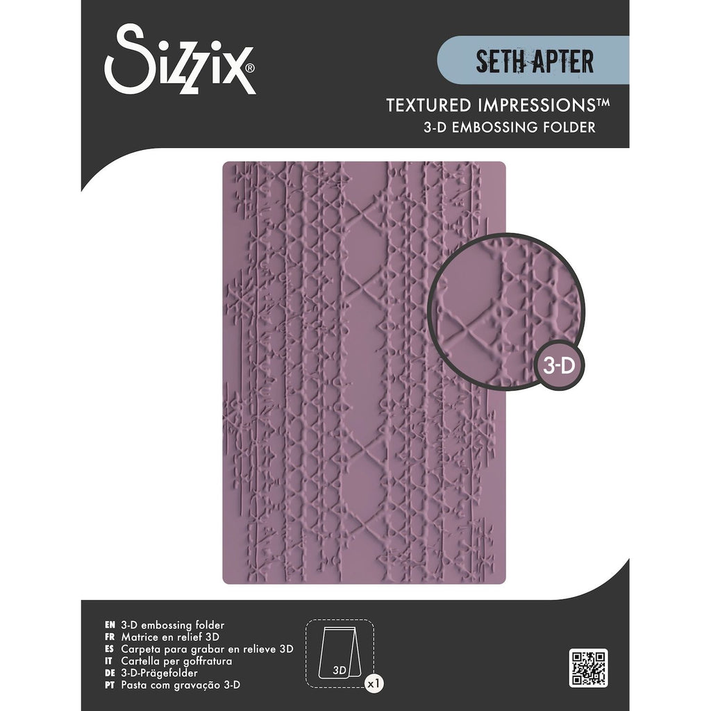 Sizzix Magic Mesh 3D Embossing Folder 667049
