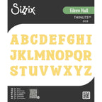 Sizzix Nora Alphabet Thinlits Dies 667065