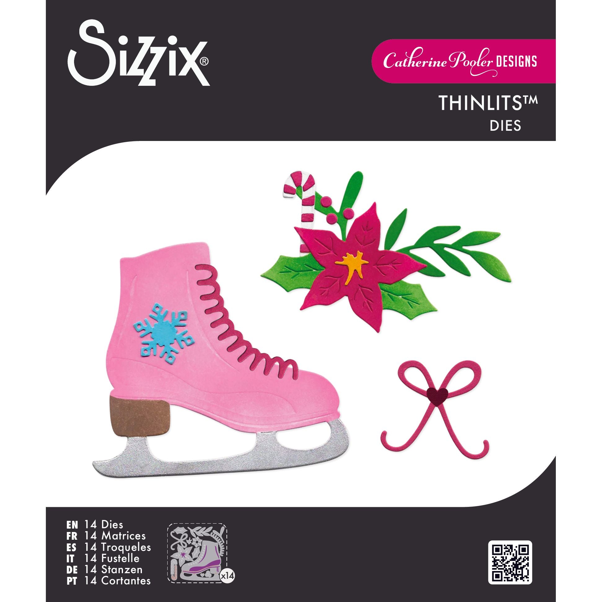 Sizzix On Ice Thinlits Die Set 667167