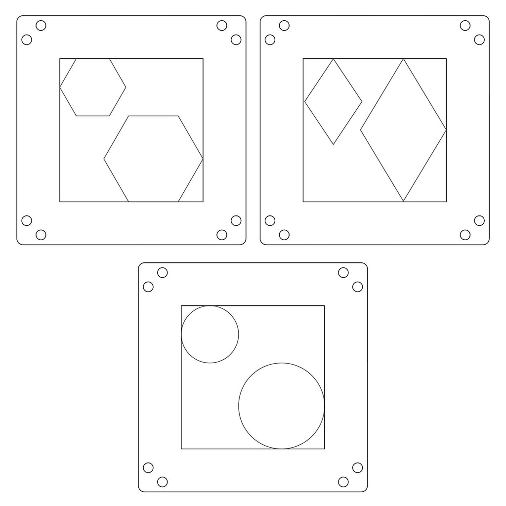 Sizzix Print and Pattern Tool 667098 outline
