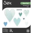 Sizzix Stitched Hearts Framelits Dies 666813