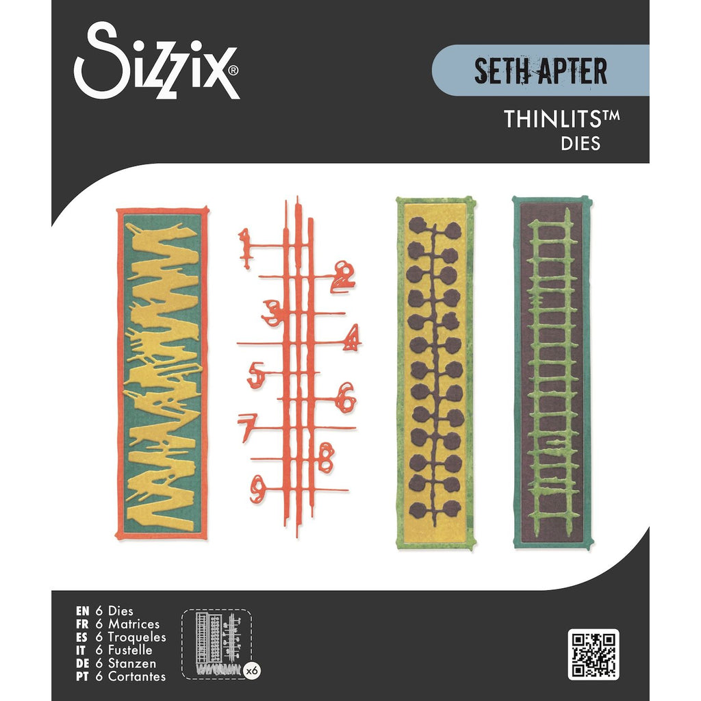 Sizzix Stretchers Thinlits Die Set 667022

