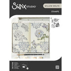 Sizzix Studio Ornamental Butterflies Clear Stamp Set 667028