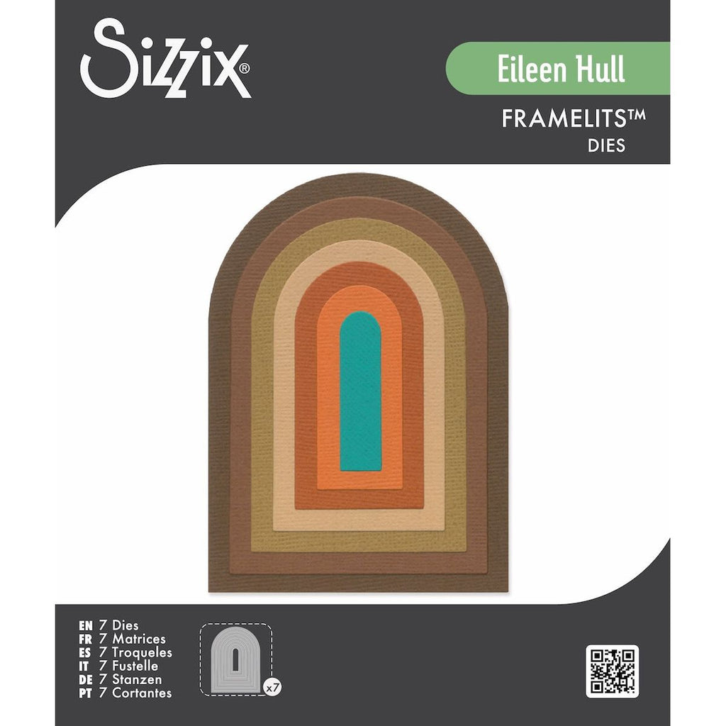 Sizzix Tunnel Arches Framelits Dies 666980