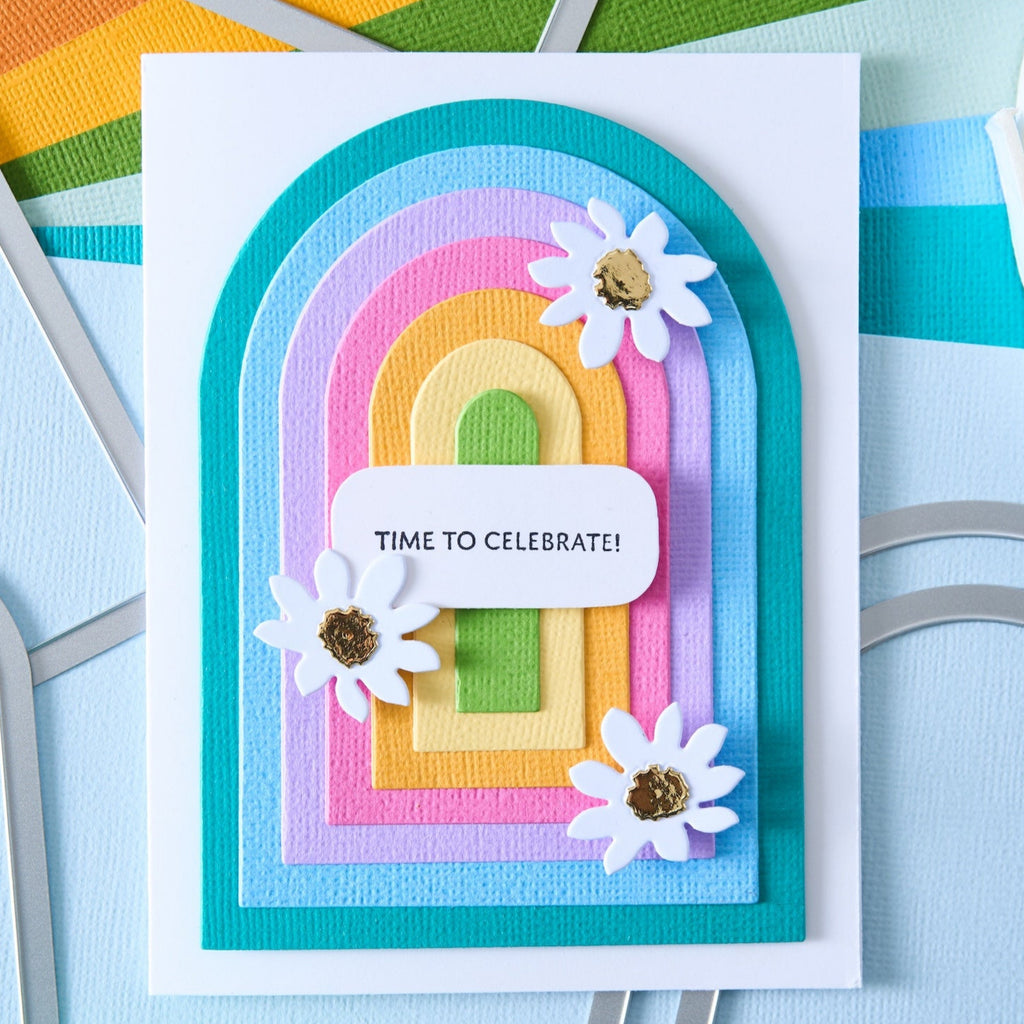Sizzix Tunnel Arches Framelits Dies 666980 pastel