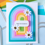 Sizzix Tunnel Arches Framelits Dies 666980 pastel