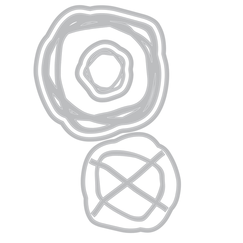 Sizzix Twisters Thinlits Dies 666909 line art