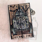 Simon Says Stamp Sketch Manor Wafer Dies 408sss Halloween Card