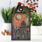 Simon Says Stamp Sketch Manor Wafer Dies 408sss Halloween Tag