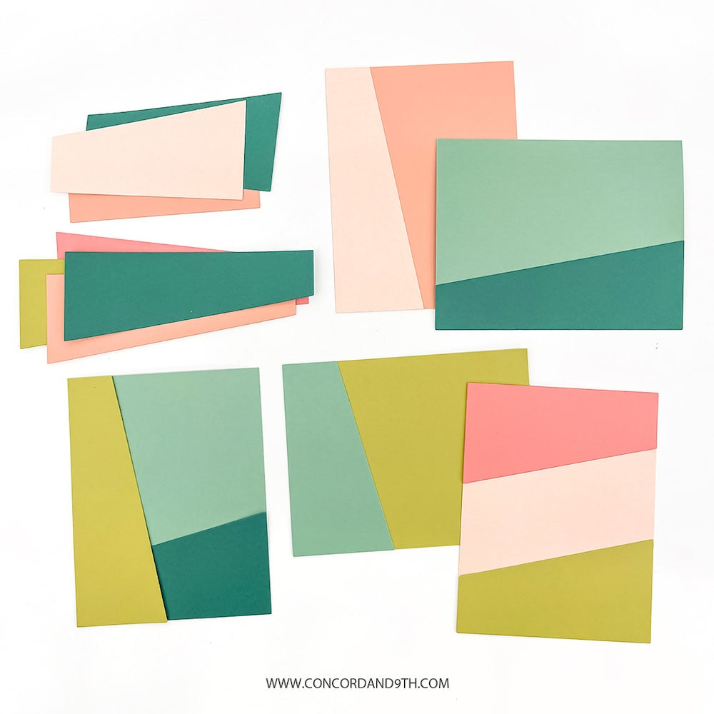 Concord & 9th Slanted Shortcuts Die Set 12121 product