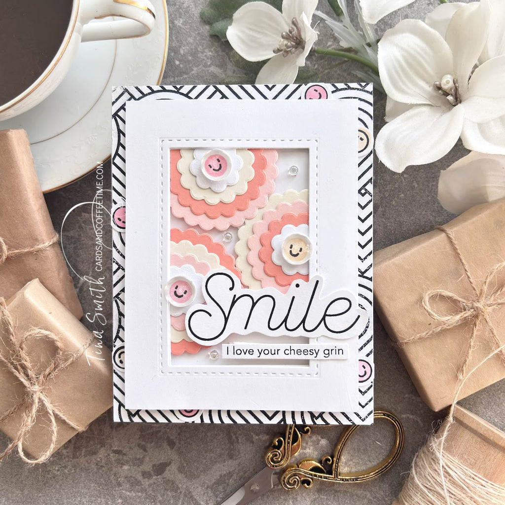 CZ Design Smile Wafer Dies czd270c Friend Like You Smile Card | color-code:ALT05