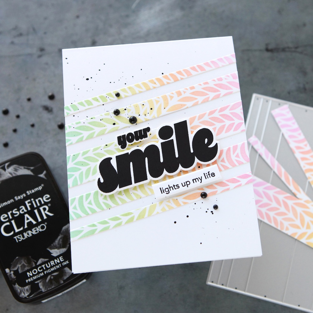 CZ Design Stamps and Dies Smile set1011sm Friend Like You Smile Card | color-code:ALT08