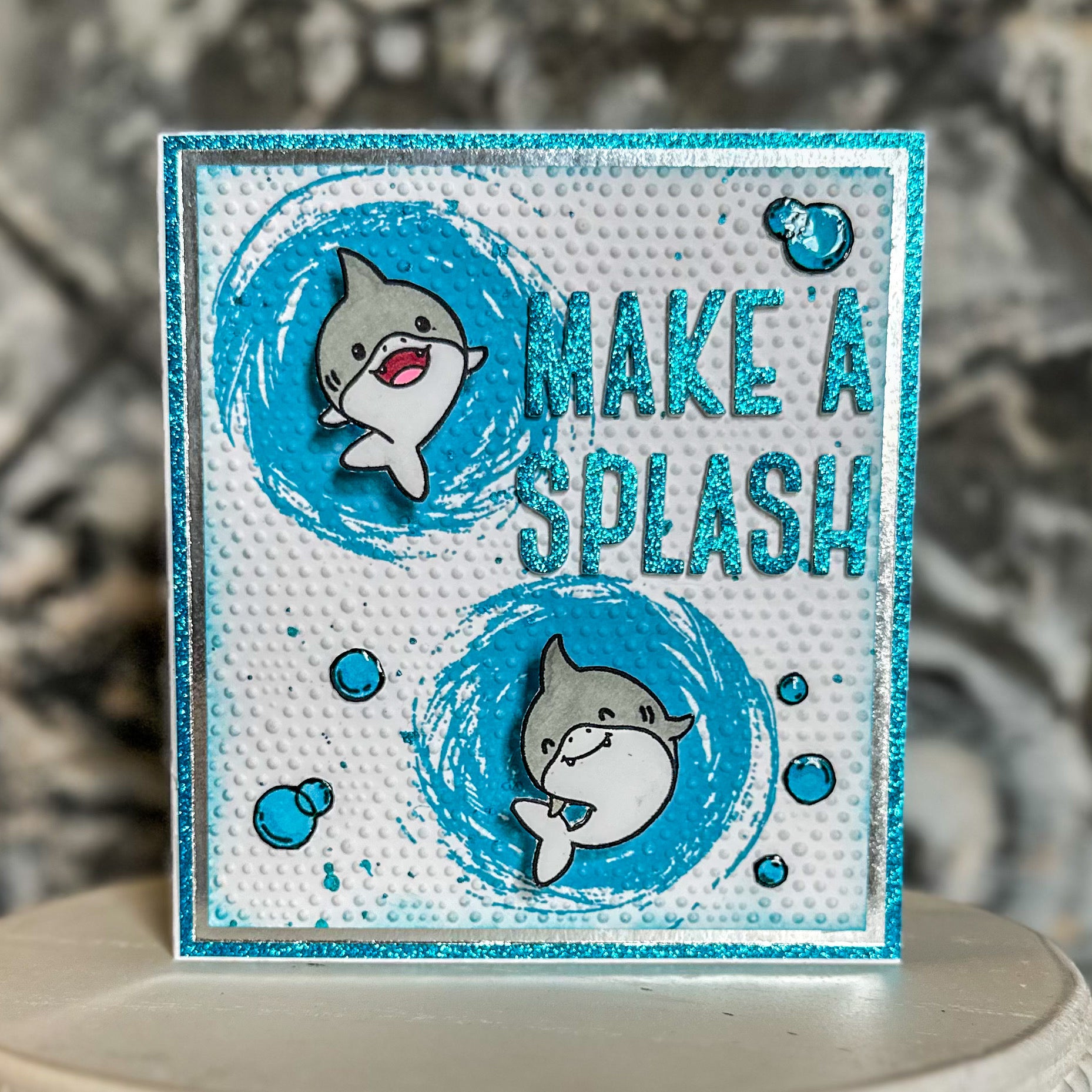 Simon Says Stamp Snappy Birthday Wafer Dies 1347sdc Friend Like You Splash Card