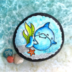 Simon Says Stamps and Dies Snappy Birthday set1008sb Friend Like You Shark Paperweight