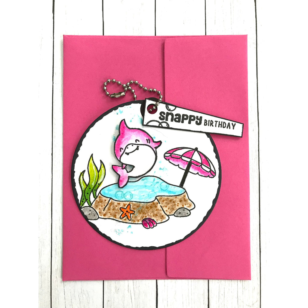 Simon Says Stamps and Dies Snappy Birthday set1008sb Friend Like You Birthday Tag