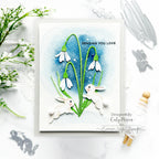Simon Says Stamp Snowbell Bouquet Wafer Dies s984 Rain or Shine Love Card | color-code:ALT06